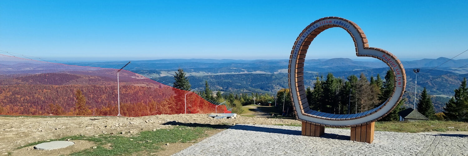 Sącz Beskid Mountains - Jaworzyna Krynicka Mountain