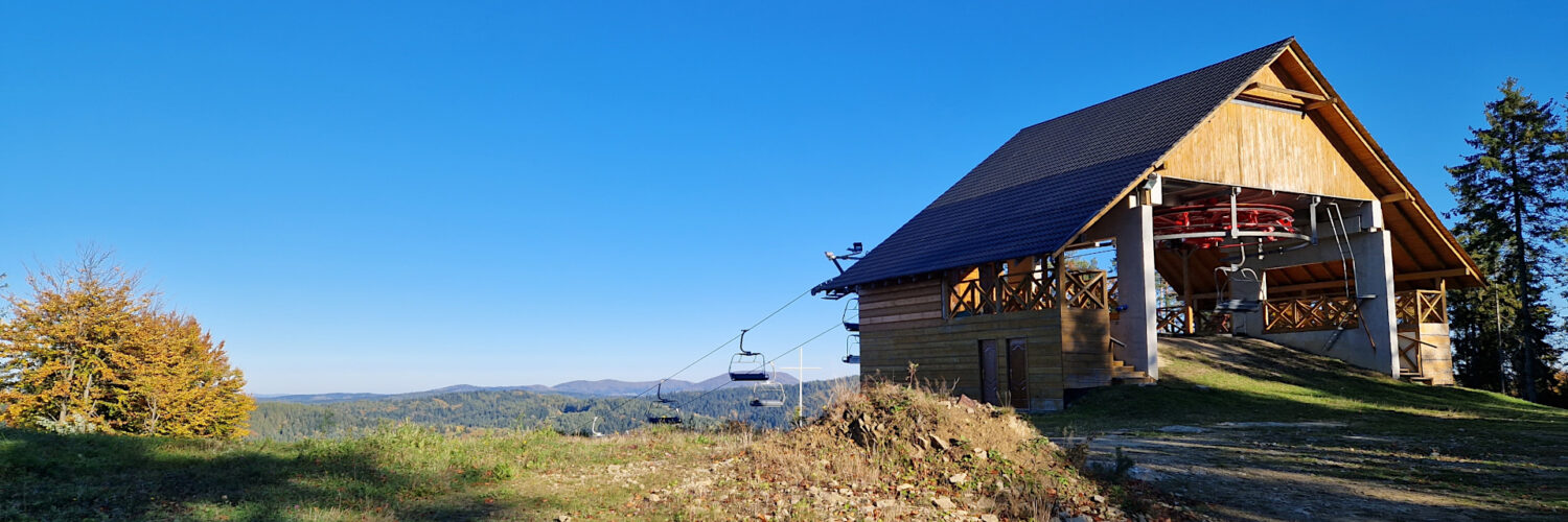 Sącz Beskid Mountains - Mount Krzyżowa