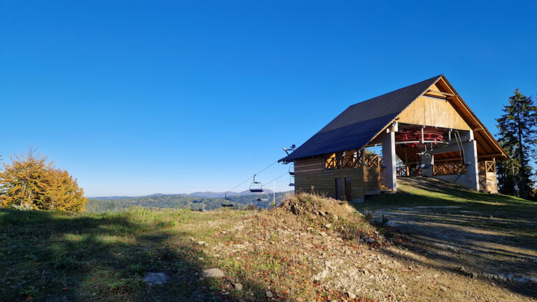 Sącz Beskid Mountains - Mount Krzyżowa