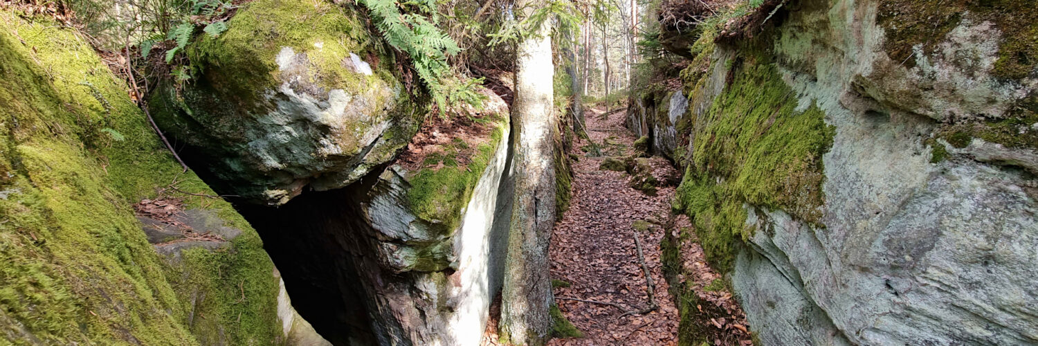 Suchedniów Plateau - Piekło Dalejowskie Rocks