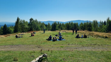 Mały Beskid Mountains - Leskowiec Mountain,