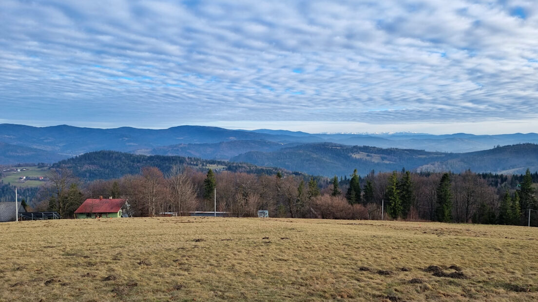 Silesian Beskid Mountains - Cieślar Mountain