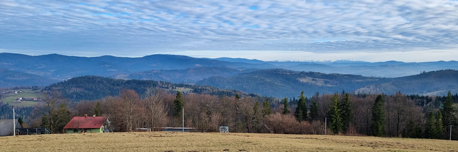 Silesian Beskid Mountains - Cieślar Mountain